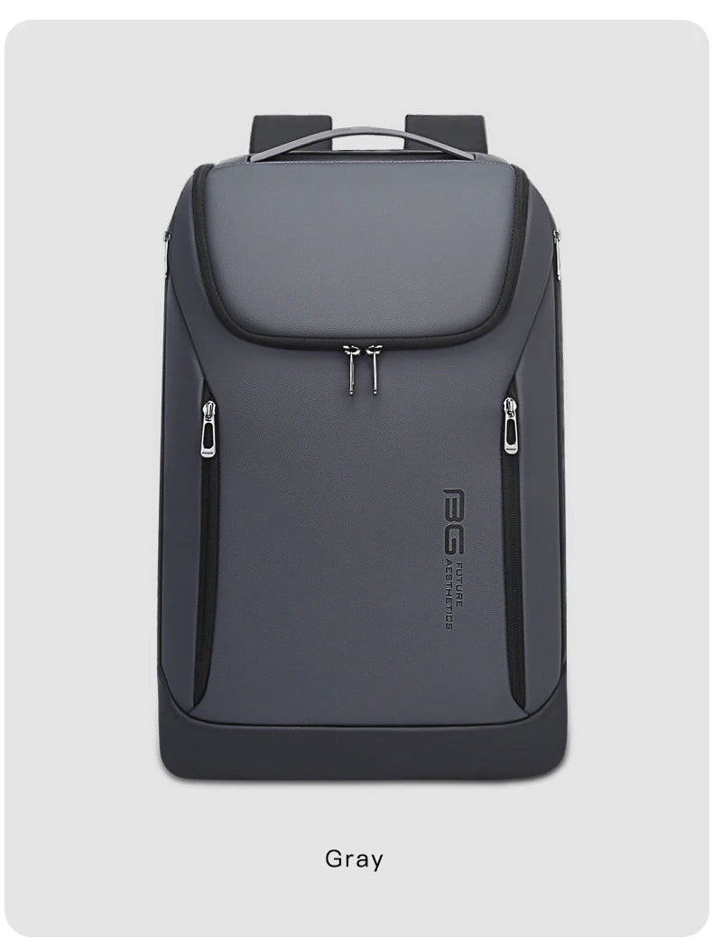 0019 BANGE Laptop Backpack – Waterproof 17 Inch Bag with USB Charging, Business & Travel