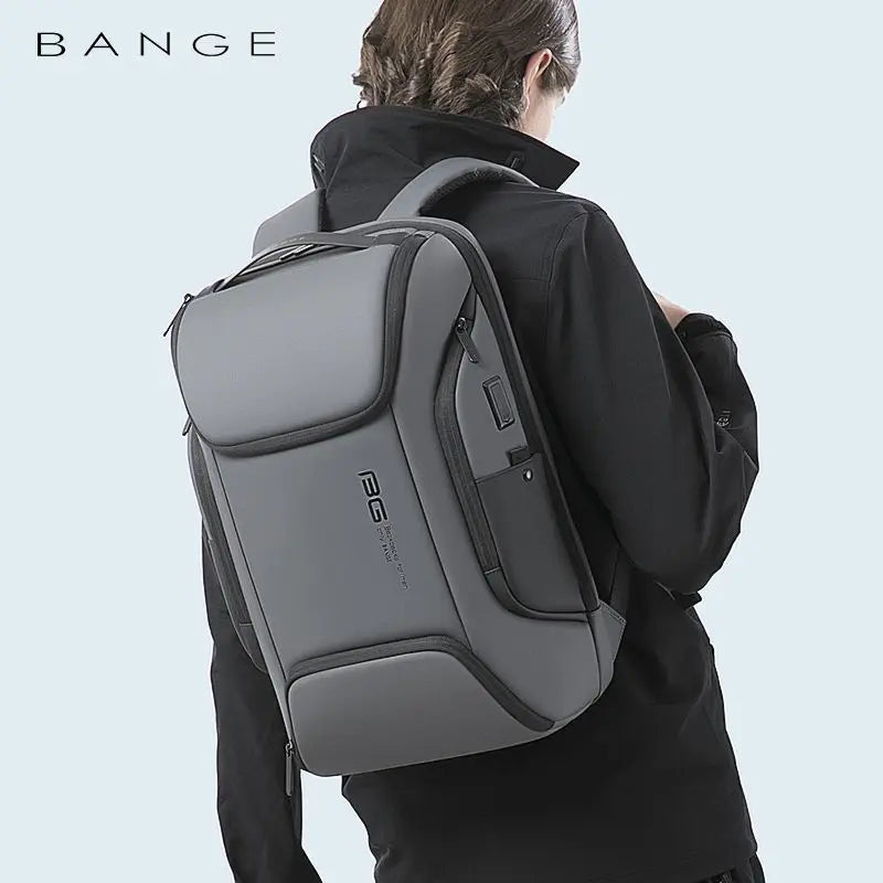 0011 BANGE Laptop Backpack – Waterproof Multifunctional Business & Daily Work Bag, Large Capacity