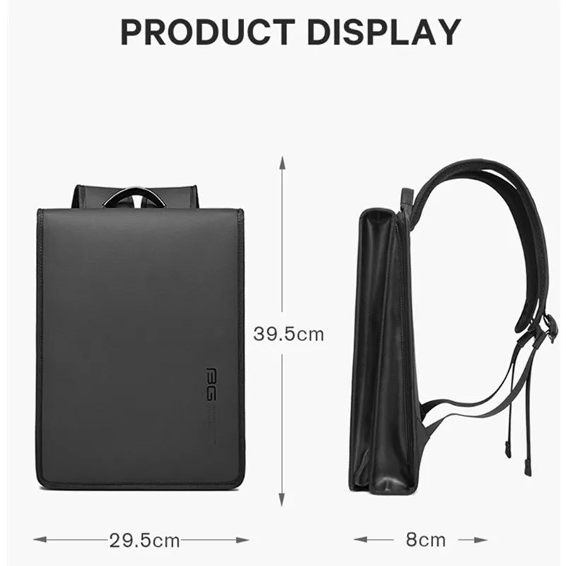 0008 BANGE Men’s Backpack – Waterproof 14.1 Inch Laptop Bag for Business, School & Travel