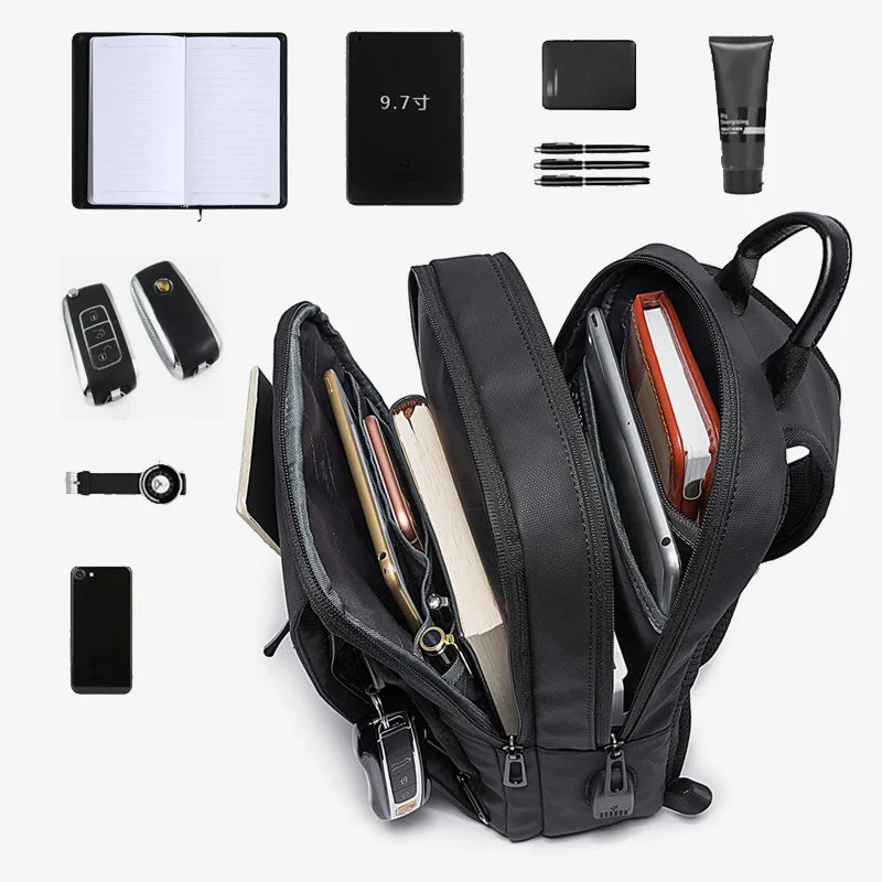 BANGE Fashion Men Travel Waterproof Leisure Male Chest Sports Packs Messenger Shoulder Sling Running Bag men's Boys Handbag