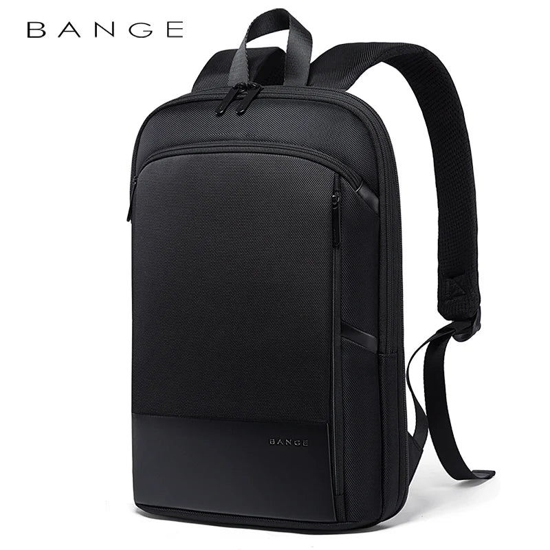 0028 BANGE Waterproof Sling Bag – Men’s Chest Pack with USB Charging, Fits iPad Mini