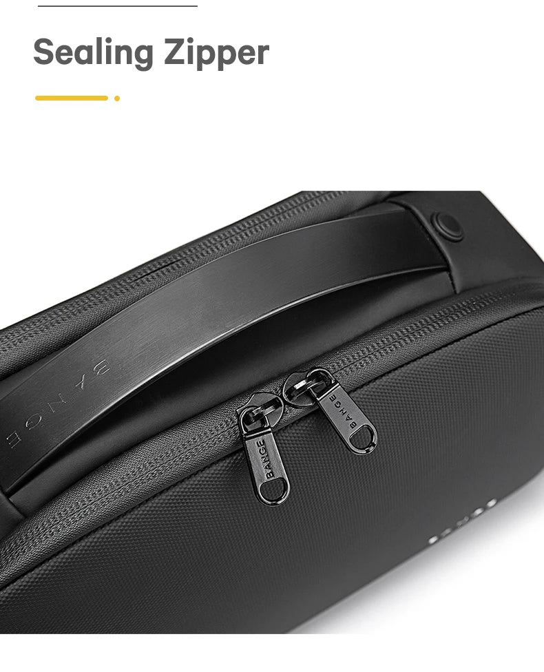0013 BANGE Toiletry Bag – Waterproof Oxford Fabric Hanging Travel Organizer for Men & Women