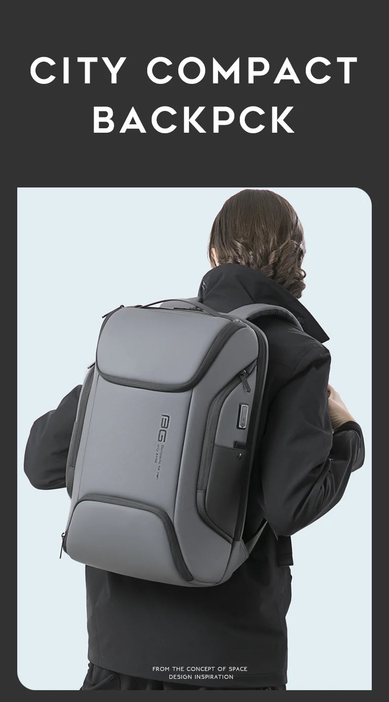 0011 BANGE Laptop Backpack – Waterproof Multifunctional Business & Daily Work Bag, Large Capacity