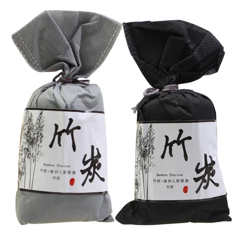 0098 Bamboo Charcoal Air Purifying Bags – Activated Carbon Odor Absorber for Refrigerator, Wardrobe, Shoes & Car