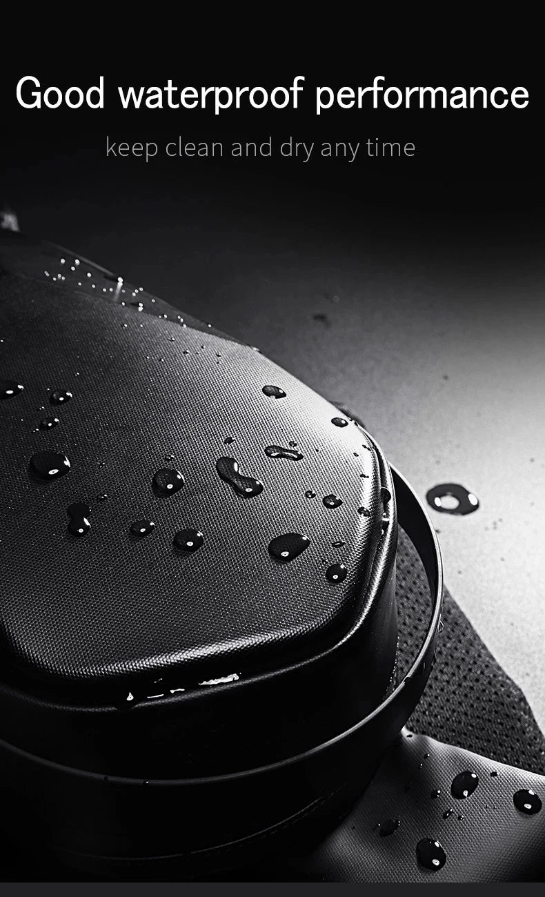 0026 BANGE Hard Shell Sling Bag – Waterproof Chest Pack with USB Charging for Men