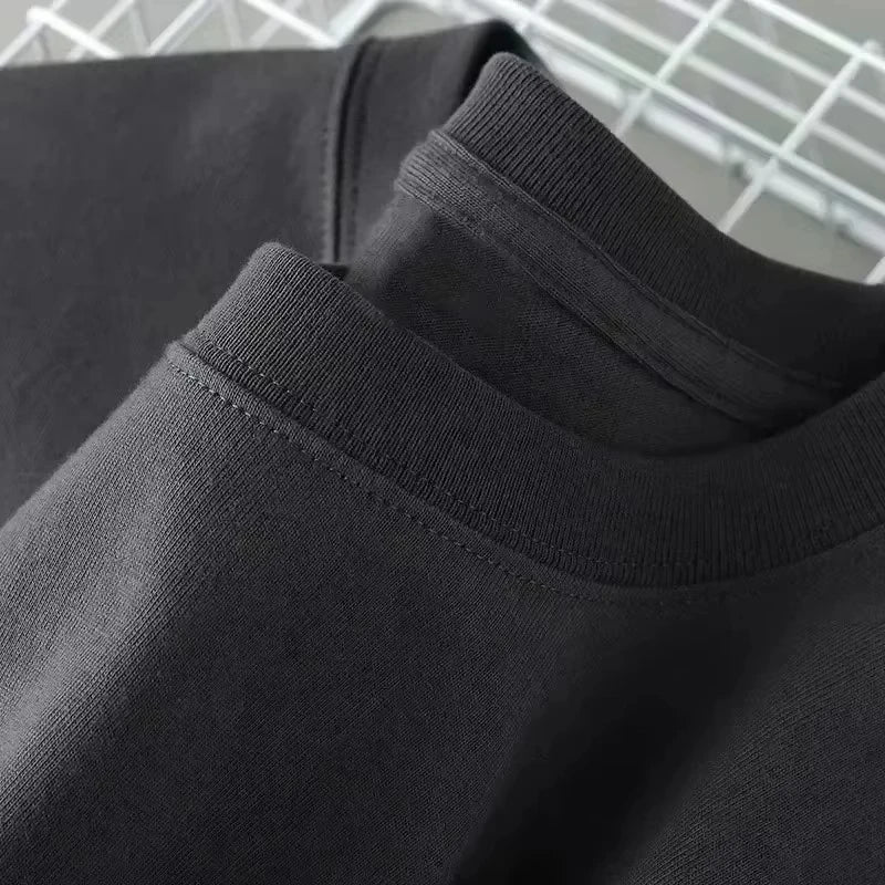 0080 Cartoon “Under the Mask” T‑Shirt – 2026 Spring Fashion Parent‑Child Loose Fit Short Sleeve Tee