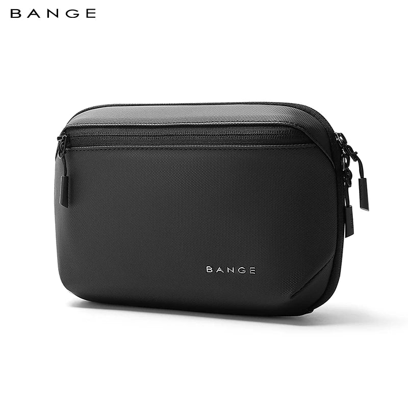 0054 BANGE Electronics Organizer – Waterproof Extra-Large 3-Layer Tech Storage Bag for Travel
