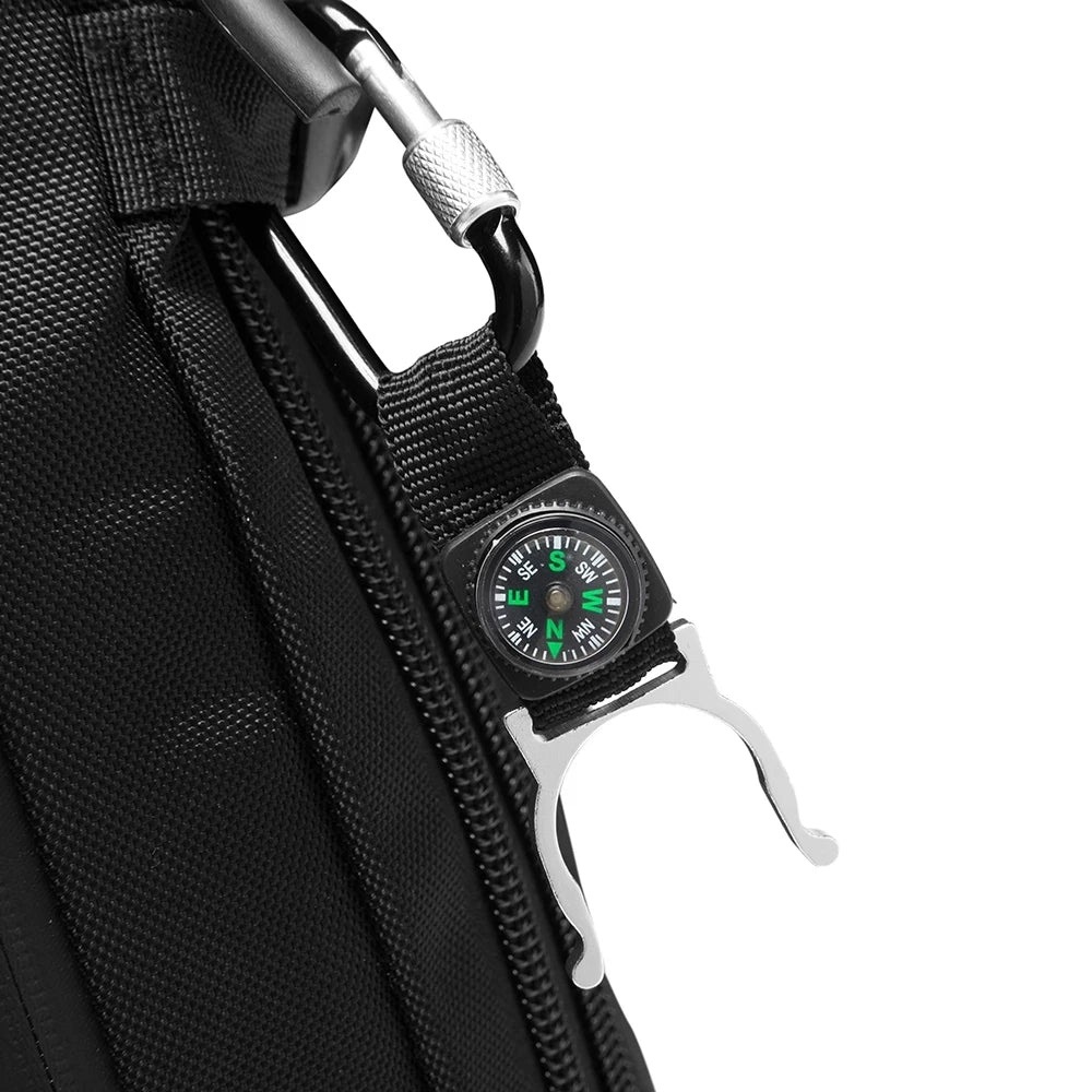 0014 BANGE Expandable Travel Backpack – Waterproof 15.6 Inch Laptop Bag, FAA Approved