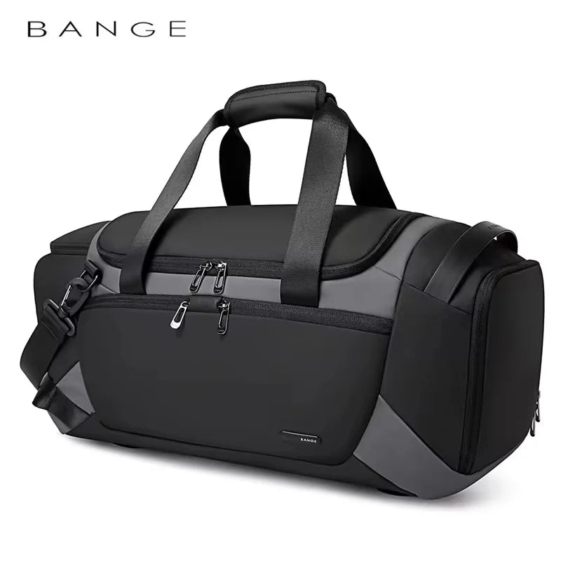 0017 BANGE Sports Gym Bag – Waterproof Duffel with Dry/Wet Separation for Men’s Fitness & Travel