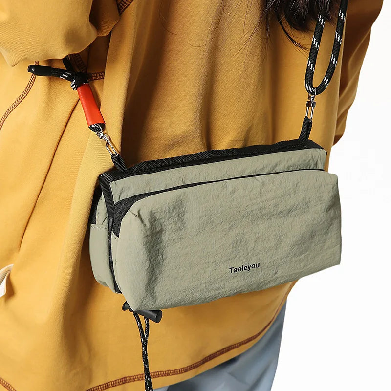 0141 Taoleyou Lightweight Crossbody Bag – Compact Nylon Shoulder Bag for Travel & Everyday Use