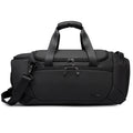 0027 BANGE Sports Duffel Bag – Waterproof 21‑Inch Gym Bag with Shoe & Wet/Dry Compartments