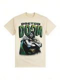 0087 Marvel Fantastic Four T‑Shirt – 2026 Dr. Doom Comic Graphic Tee, Men’s & Women’s Casual Plus Size
