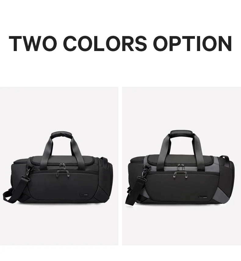 0017 BANGE Sports Gym Bag – Waterproof Duffel with Dry/Wet Separation for Men’s Fitness & Travel