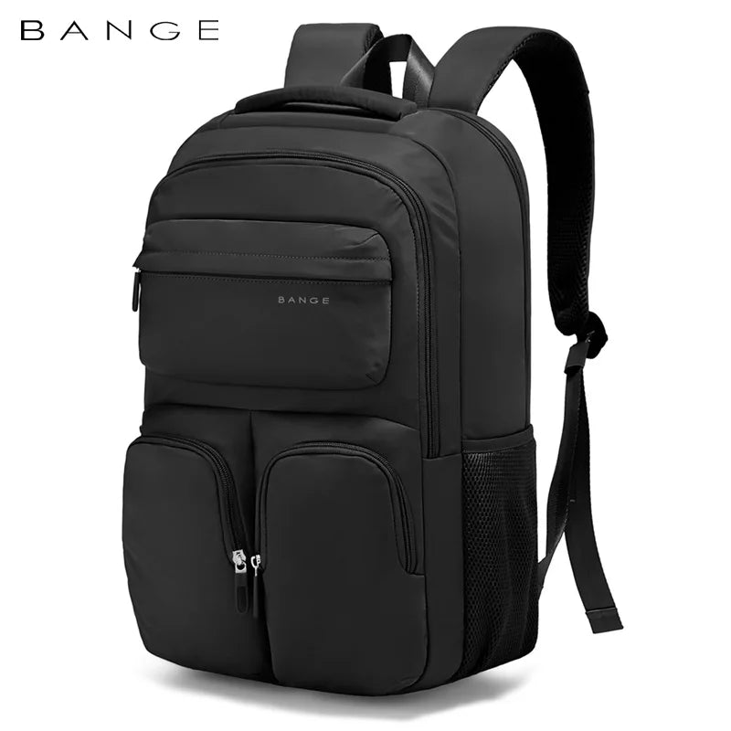 0032 BANGE Laptop Backpack – Waterproof 15.6 Inch Large Capacity Business & Travel Bag for Men & Women