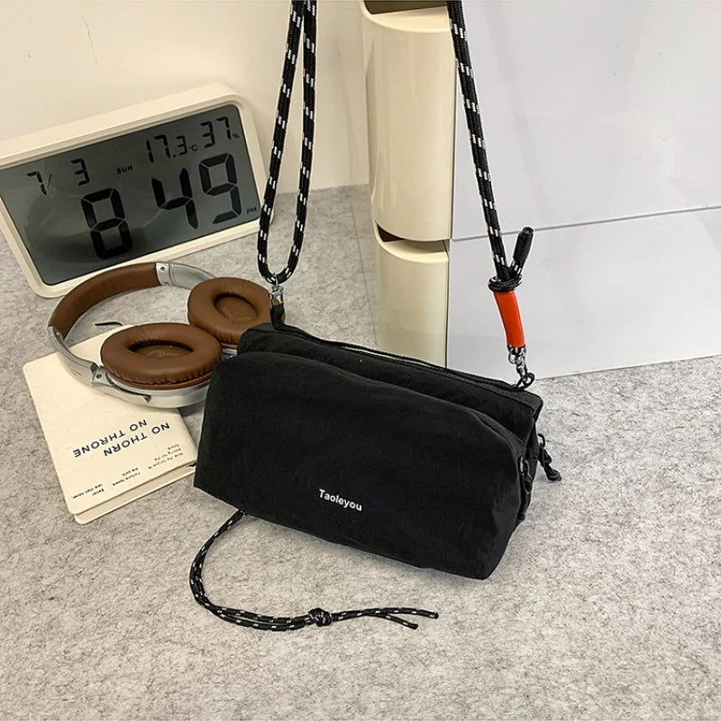 0141 Taoleyou Lightweight Crossbody Bag – Compact Nylon Shoulder Bag for Travel & Everyday Use