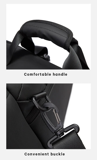 Big Big Bag #0017 - BANGE Men’s Gym Bag – Waterproof Sports Duffel with Dry/Wet Separation