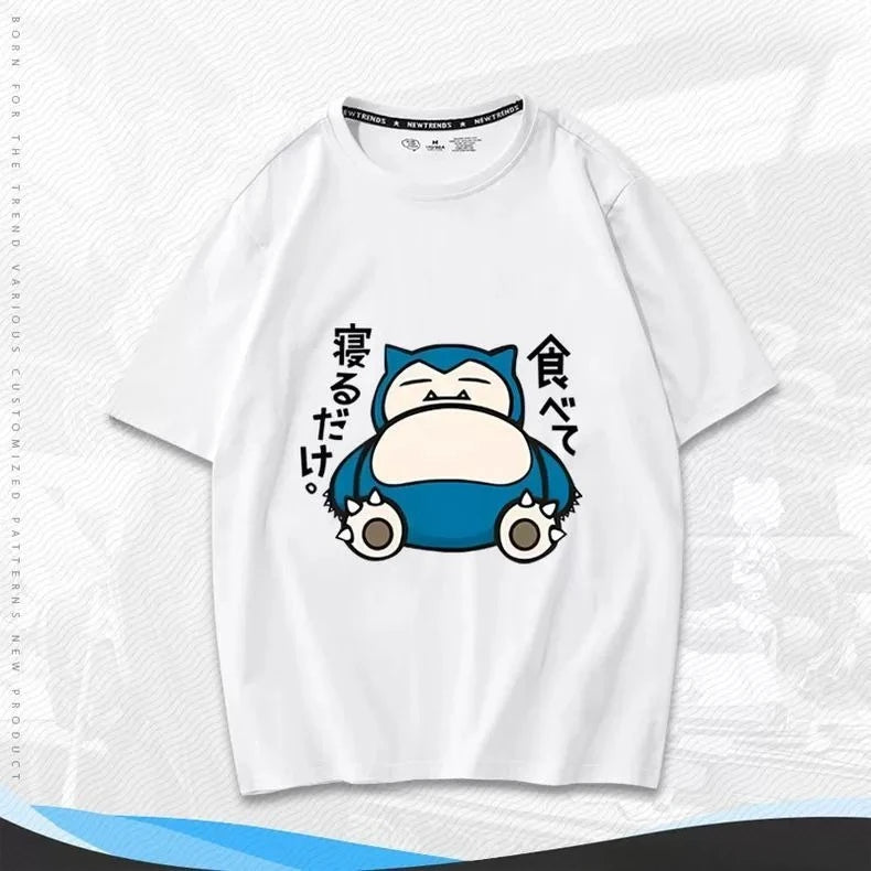 0089 Cartoon Cute Mini Elf T‑Shirt – 2026 Spring Fashion Parent‑Child Loose Fit Short Sleeve Tee