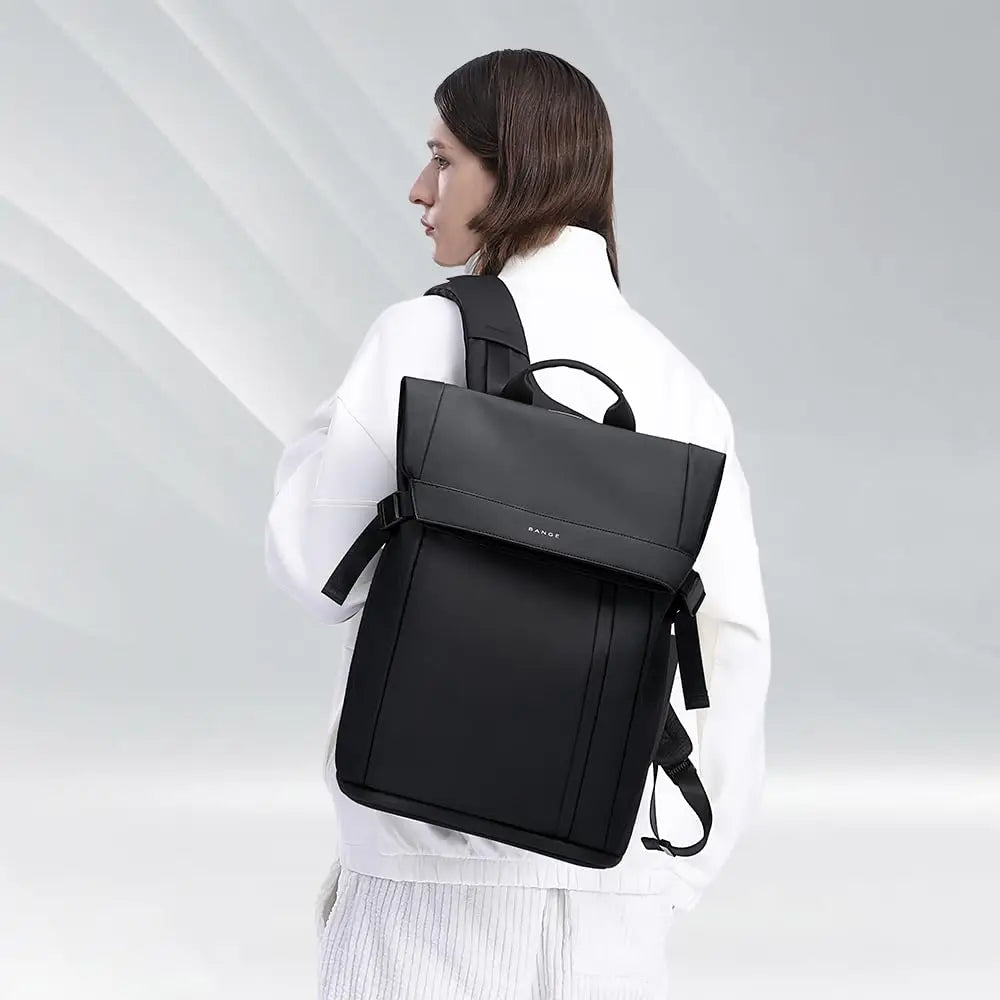0043 BANGE Fashion Backpack – Waterproof 15.6 Inch Laptop Bag, Multifunctional Travel & School Rucksack