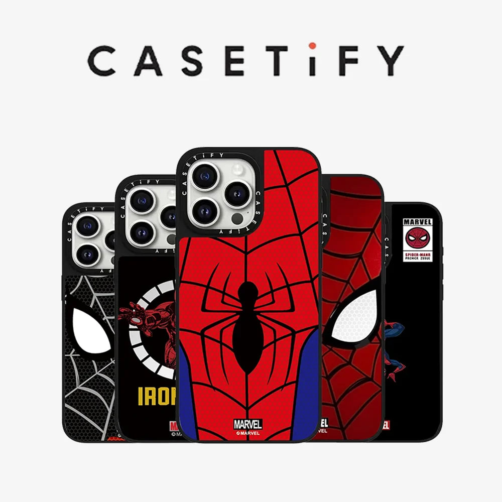 0127 Marvel Superhero Phone Case – Spider‑Man, Venom & Iron Man Designs by CASETiFY