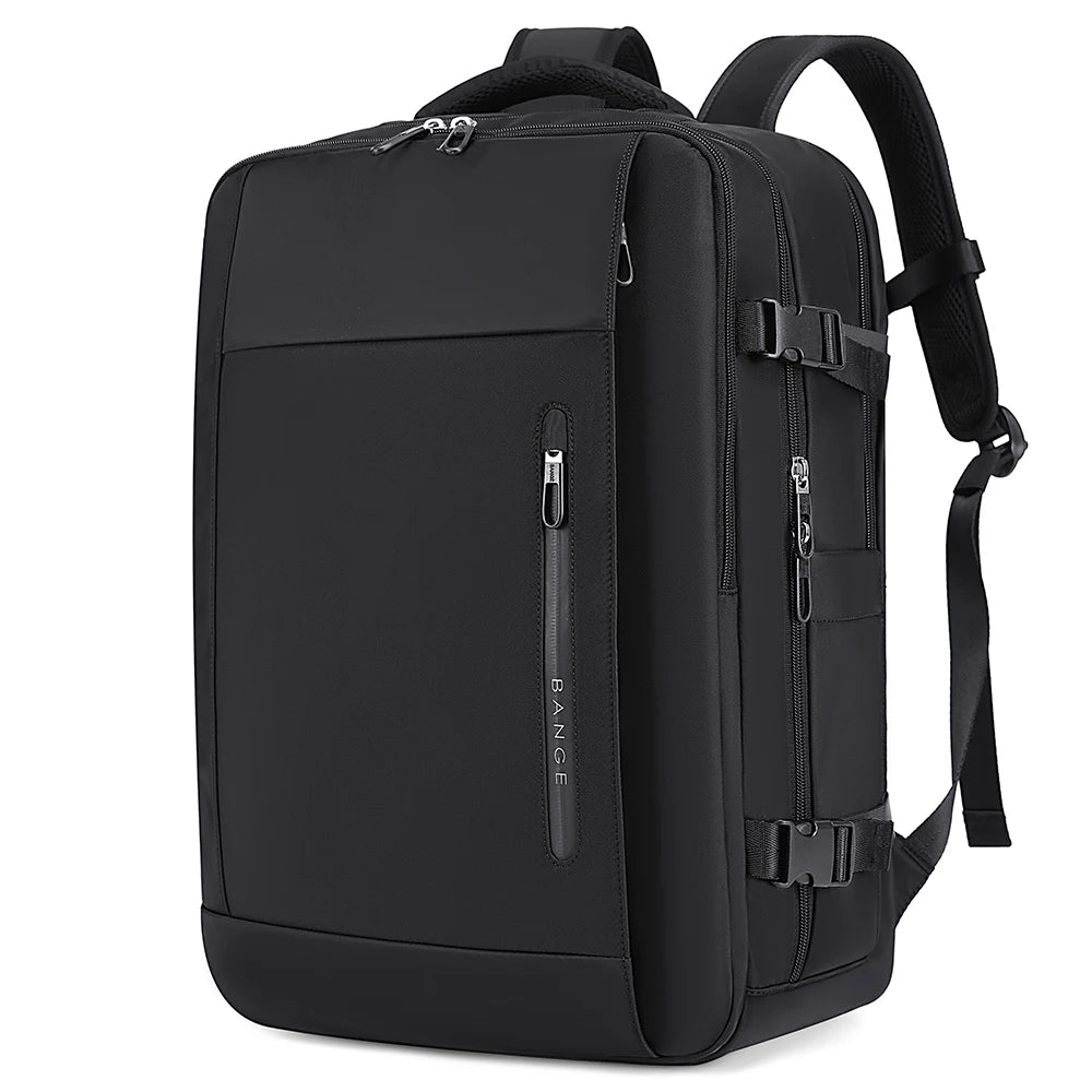 0018 BANGE Laptop Backpack – Waterproof 15.6 Inch Bag with USB Charging, Business & Travel
