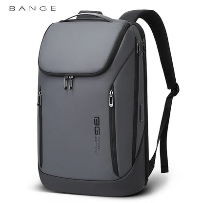 Big Big Bag #0019 - BANGE 17" Laptop Backpack – Waterproof Business Travel Bag with USB Charging Port