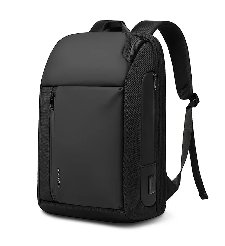 2024 New Fashion Men Business Backpack 15.6 in Laptop Backpack Work Man Bag Unisex Black Travel Male Backpack Mochila Waterproof