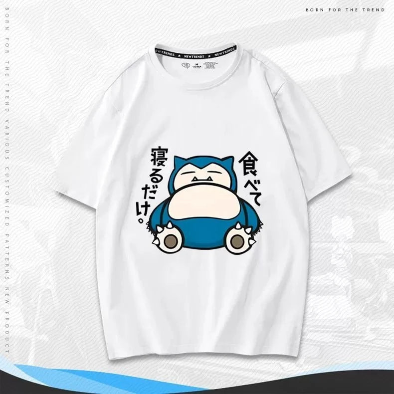 0089 Cartoon Cute Mini Elf T‑Shirt – 2026 Spring Fashion Parent‑Child Loose Fit Short Sleeve Tee