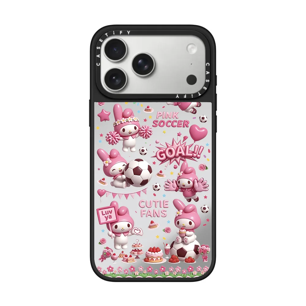 0126 Sanrio Soccer Series Phone Case – Hello Kitty, Cinnamoroll, Kuromi & My Melody by CASETiFY