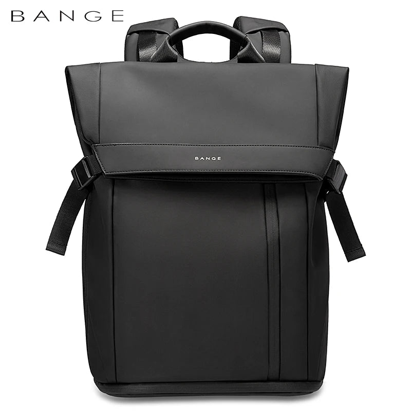 0043 BANGE Fashion Backpack – Waterproof 15.6 Inch Laptop Bag, Multifunctional Travel & School Rucksack