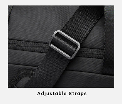 Big Big Bag #0017 - BANGE Men’s Gym Bag – Waterproof Sports Duffel with Dry/Wet Separation