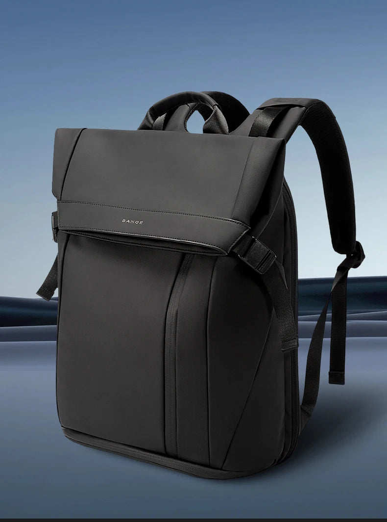 0023 BANGE Business Laptop Backpack – Waterproof 15.6 Inch Multi‑Compartment Travel & Work Bag for Men & Women