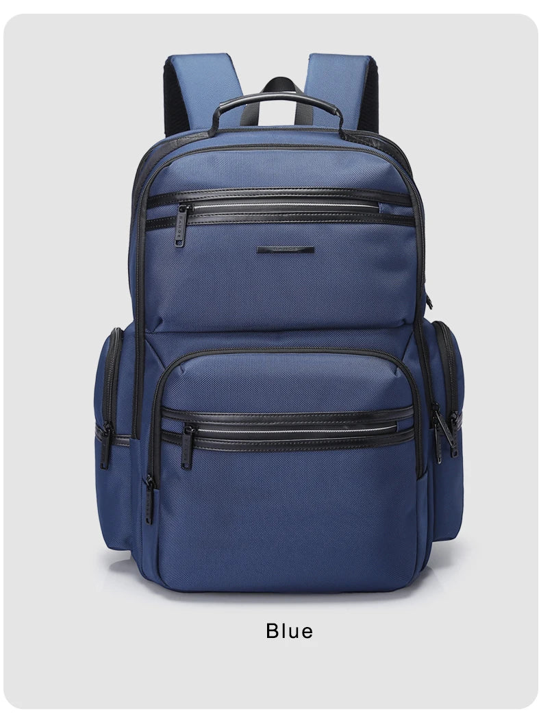 0057 BANGE Anti-Theft Laptop Backpack – Waterproof 15.6 Inch Oxford Bag with USB Charging for Men