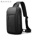 0022 BANGE Chest Bag – Waterproof Oxford Crossbody & Shoulder Satchel with Large Capacity for Men