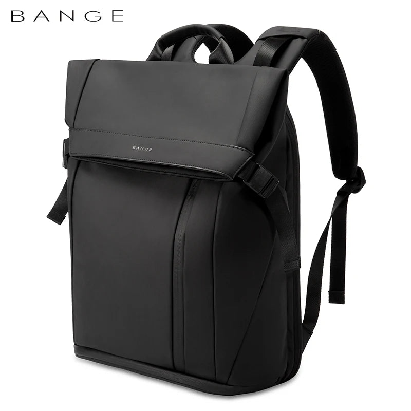 0023 BANGE Business Laptop Backpack – Waterproof 15.6 Inch Multi‑Compartment Travel & Work Bag for Men & Women