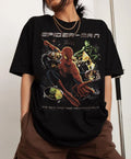 0080 Cartoon “Under the Mask” T‑Shirt – 2026 Spring Fashion Parent‑Child Loose Fit Short Sleeve Tee