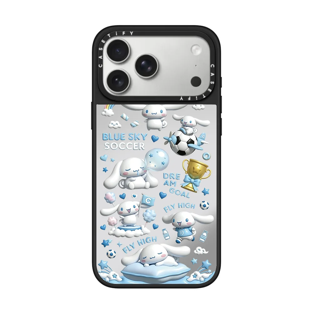 0126 Sanrio Soccer Series Phone Case – Hello Kitty, Cinnamoroll, Kuromi & My Melody by CASETiFY