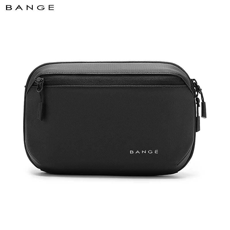 0059 BANGE Tech Pouch – Waterproof Oxford Multi-Layer Electronics Organizer Case, Portable Cable & Gadget Bag for Travel