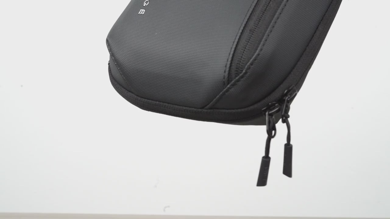 0059 BANGE Tech Pouch – Waterproof Oxford Multi-Layer Electronics Organizer Case, Portable Cable & Gadget Bag for Travel